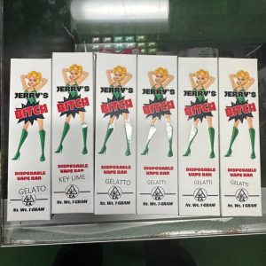 Order Jerry’s bitch disposable vape in Birmingham, UK.