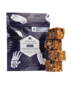 Lemon, blueberry and Almond clusters