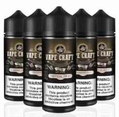 5 x 120 ml Vape Craft Bottles E-Liquid UK